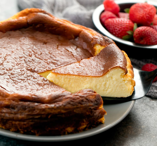 Basque Burnt Cheesecake Tekstur Lembut dan Cita Rasa